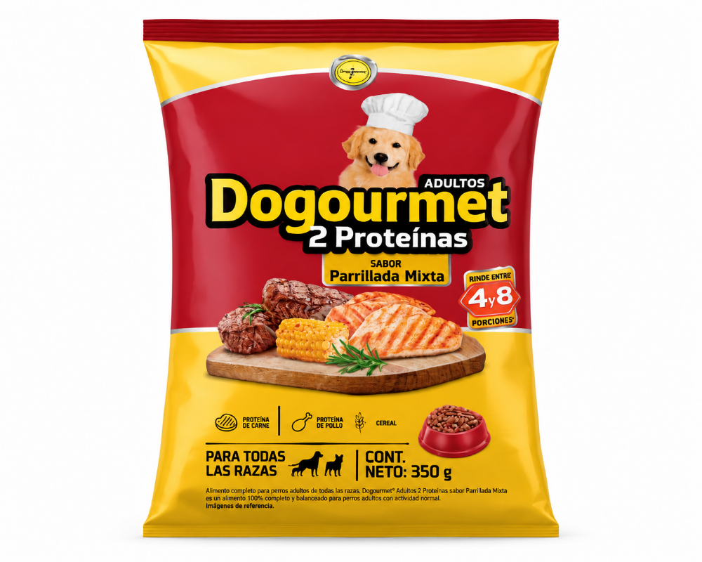 DOGOURMET PARRILLA MIXTA 350 GR