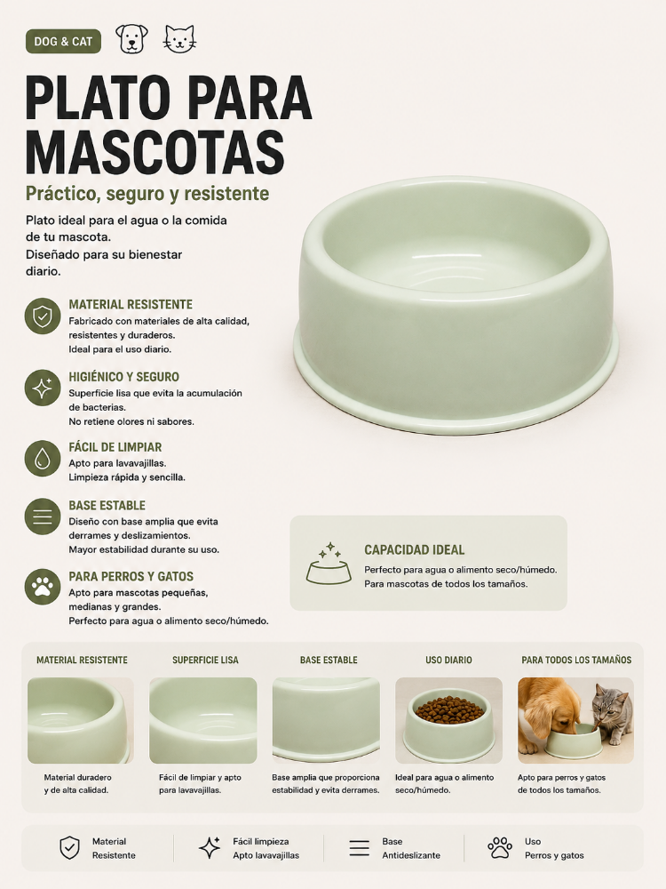 COMEDERO PARA MASCOTAS  MP1622