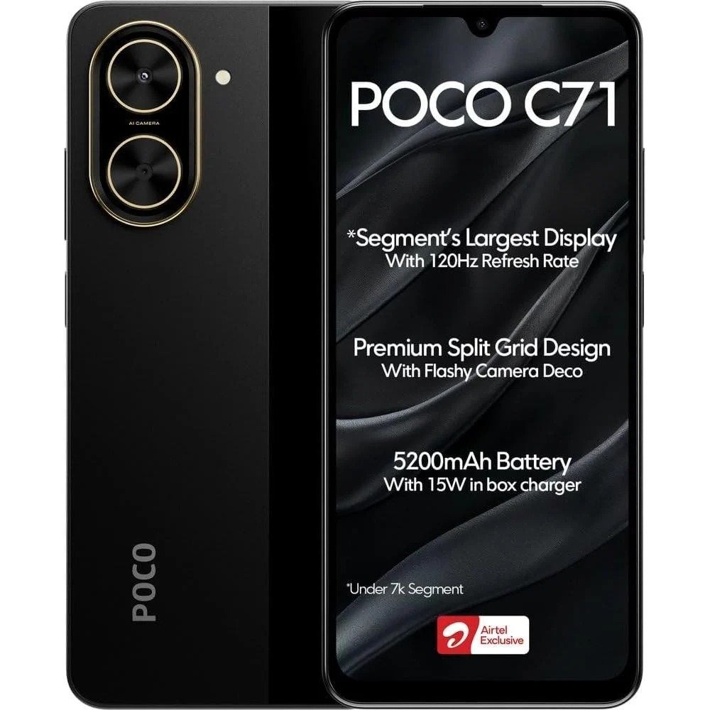 CELULAR - POCO C71 4G - 128 GB