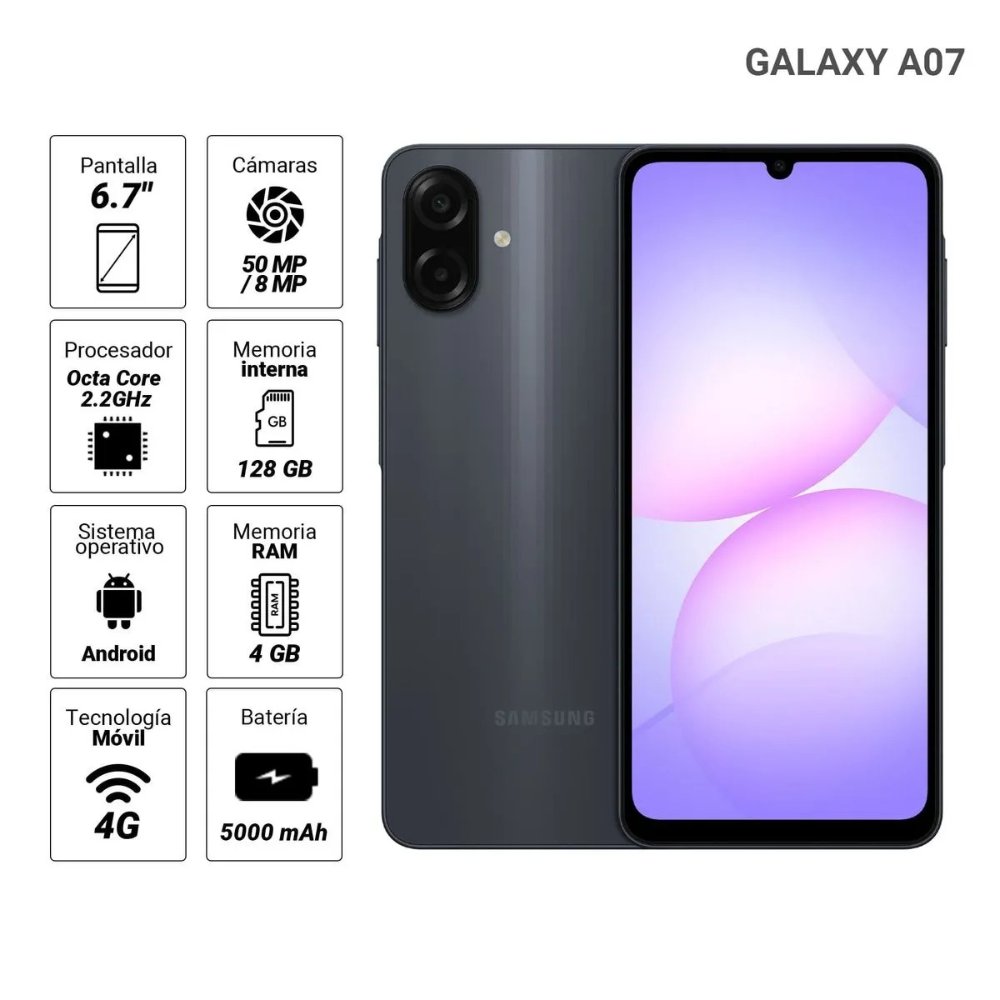 SAMSUNG A07 128  GB