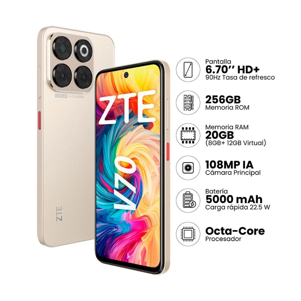 CELULAR - ZTE V70 8RAM  256 GB