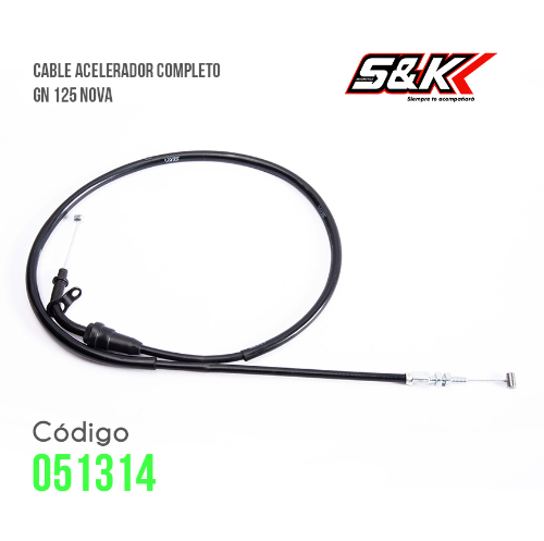 CABLE ACELERADOR GN 125 NOVA