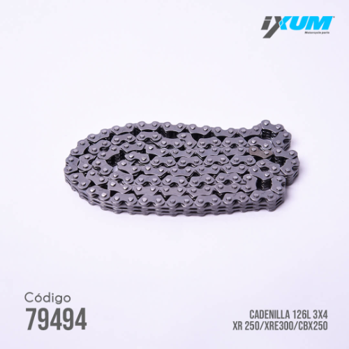 CADENILLA DISTRIBUCION XR 250/XRE300/CBX250 126L 3X4