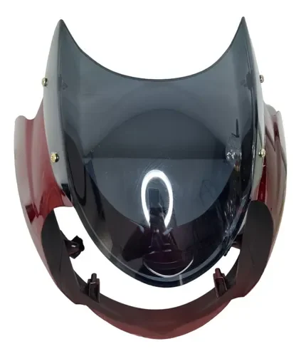 CARENAJE DISCOVER 100S-125+ ROJO + VISOR DURAMAX