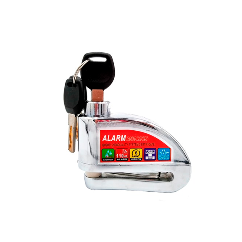 CANDADO DE DISCO CON ALARMA MAXISO