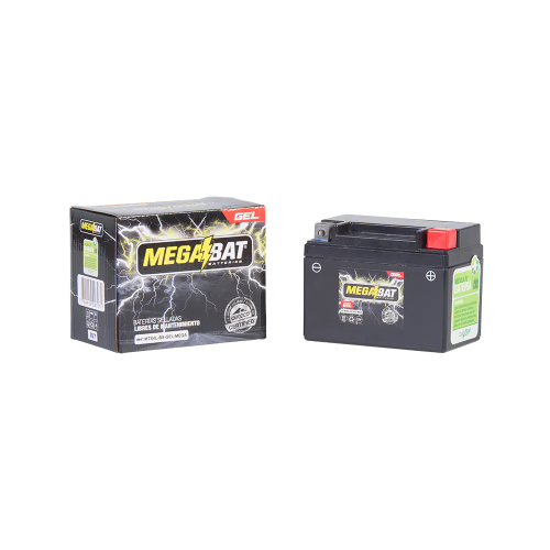 BATERIA MEGABAT MTX4L RAIDER 125, NAVI 110, CBF125 KMX125, YCZ 110 PLATINO 110