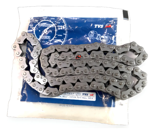 CADENILLA DISTRIBUCION  4 VALVULAS TVS 200 RTR, TVS 160 TVS ORIGINAL