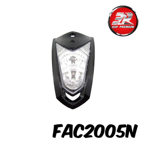CARENAJE COMPLETO AGILITY RS 125 NEGRO DURAMAX