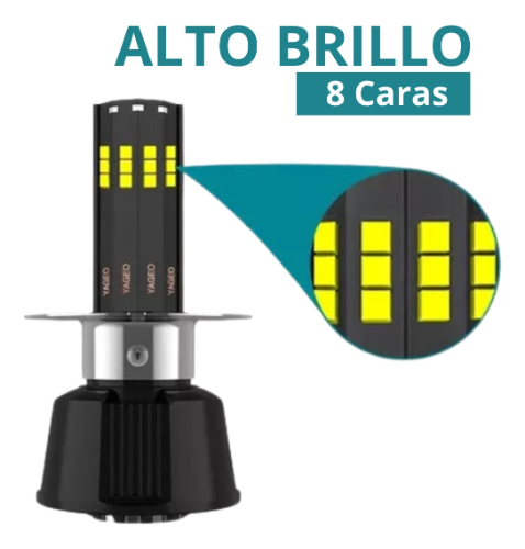 BOMBILLO MOTOLED MT8-X-COB 4200 LM