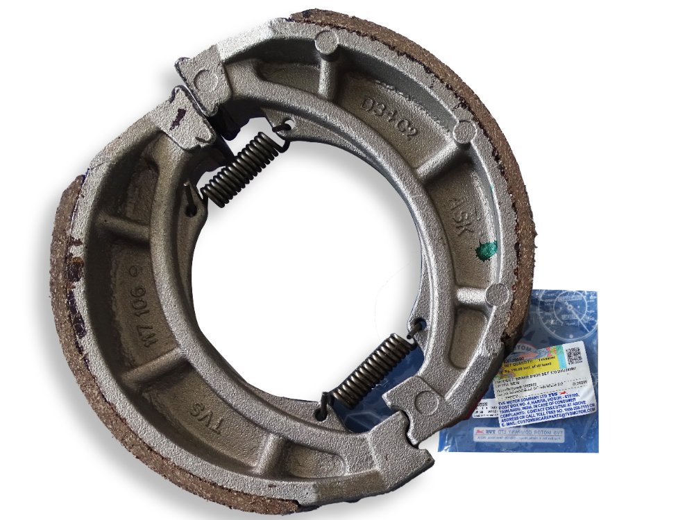 BANDAS FRENO (GRANDES) RTR 160/RIDER 125/DEL. TVS 100/NTORQ/PULSAR 180/DR 150 05E04001 TVS