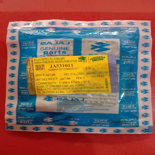 CADENILLA DISTRIBUCION 92/ DISCOVER 100/PLATINO-BOXER BAJAJ ORIGINAL