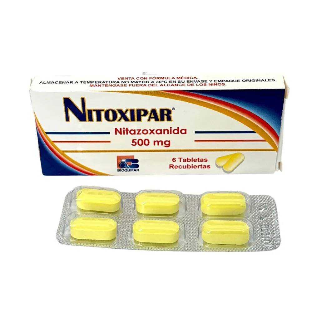 Nitoxipar Nitazoxanida 500 mg