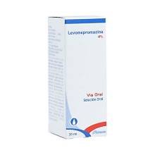 Levomepromazina gotas 4% vía oral