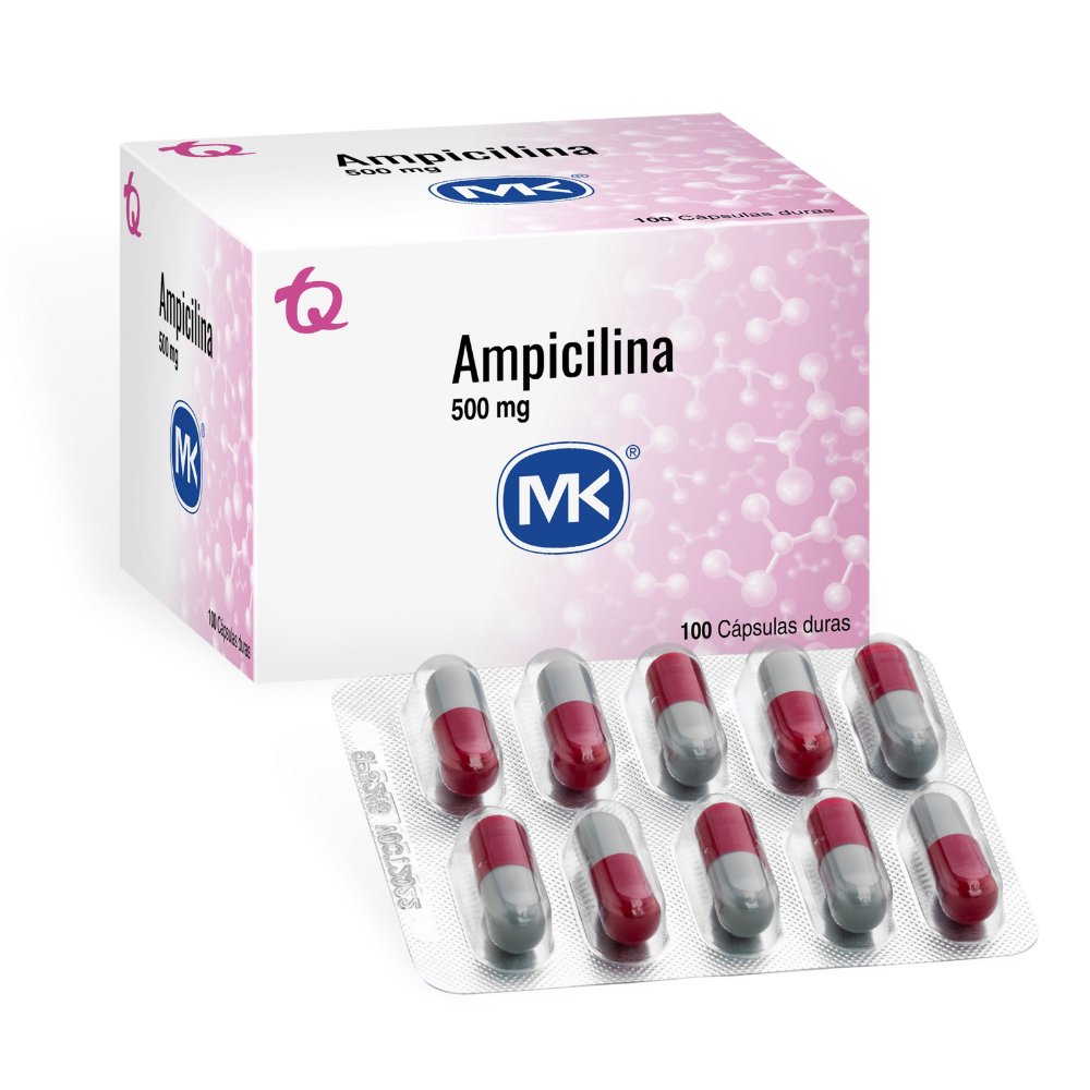 AMPICILINA 500MG MK