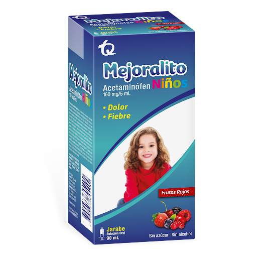 ACETAMINOFÉN MEJORALITO 90ML