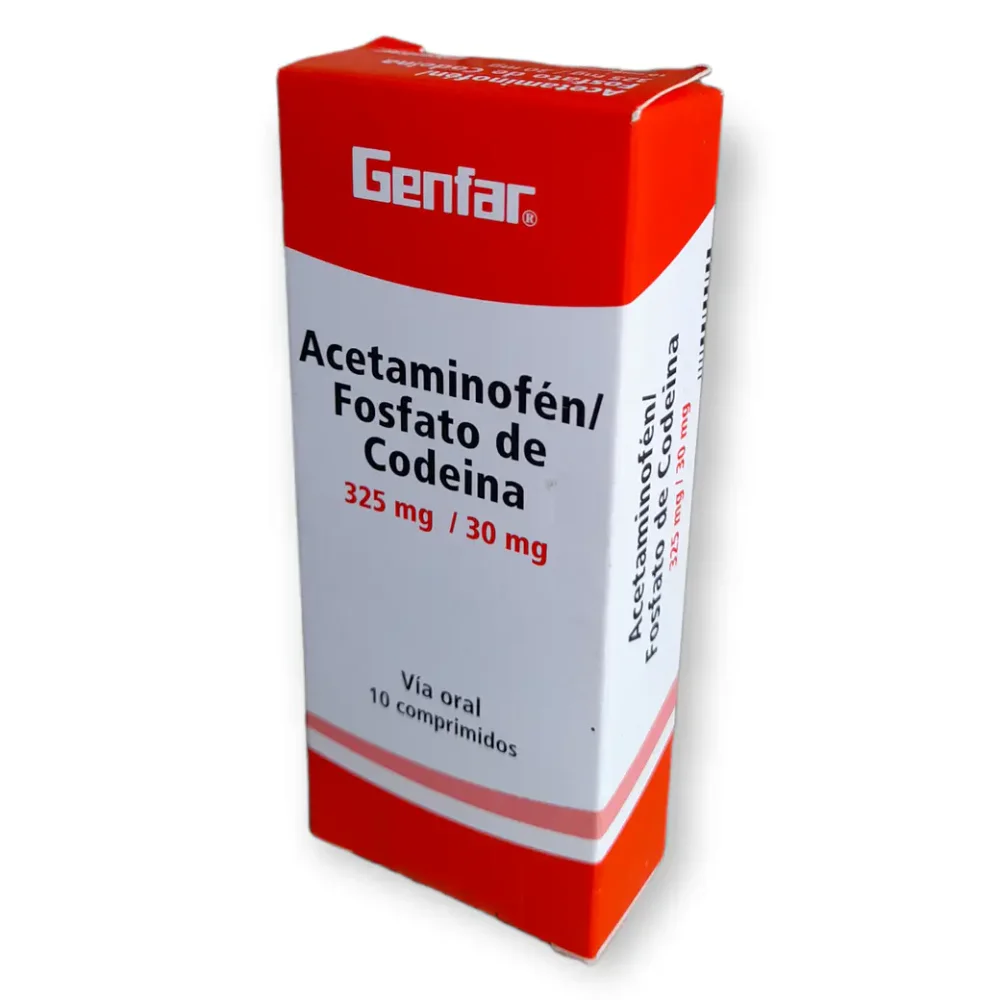 ACETAMINOFEN/FOSFATO DE CODEINA
