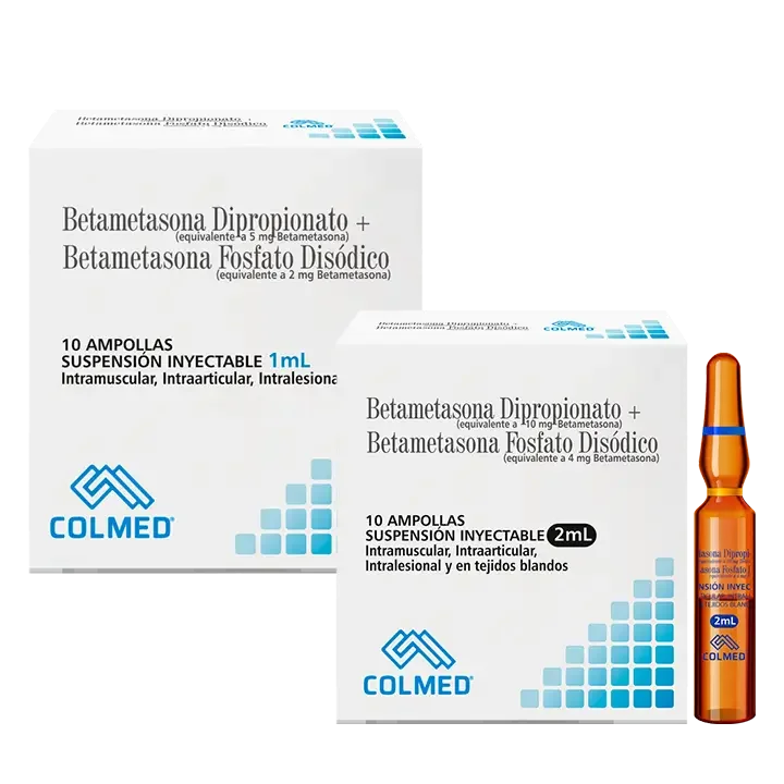 Betametasona fosfato dipropionato  2mL