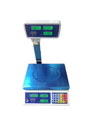 BALANZA RAY SCALE 40KG C/T 3 PANTALLAS