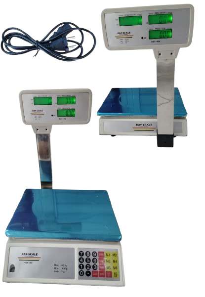 RAY-400 BALANZA RAY SCALE 40KG-5G C/T  TIPO L X4PZ