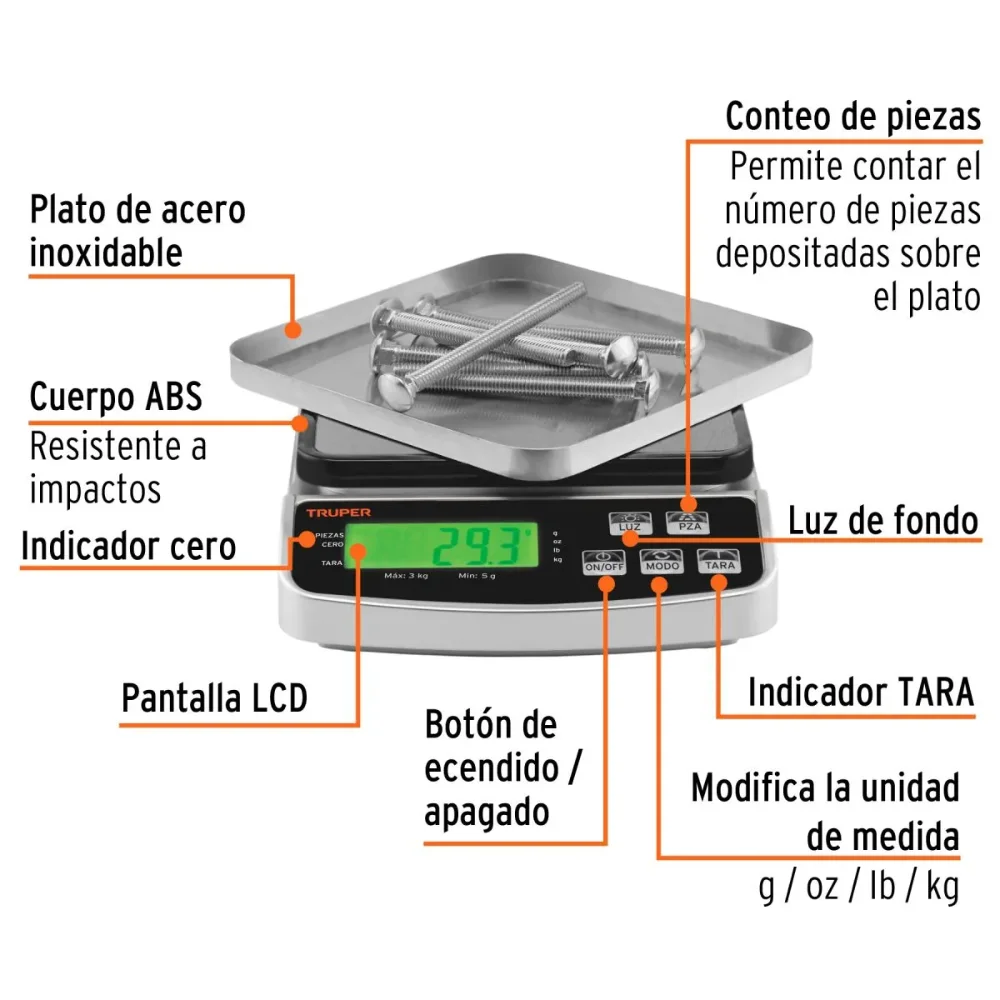102317-GRAMERA TRUPER RECARGABLE 3kgX24PZ