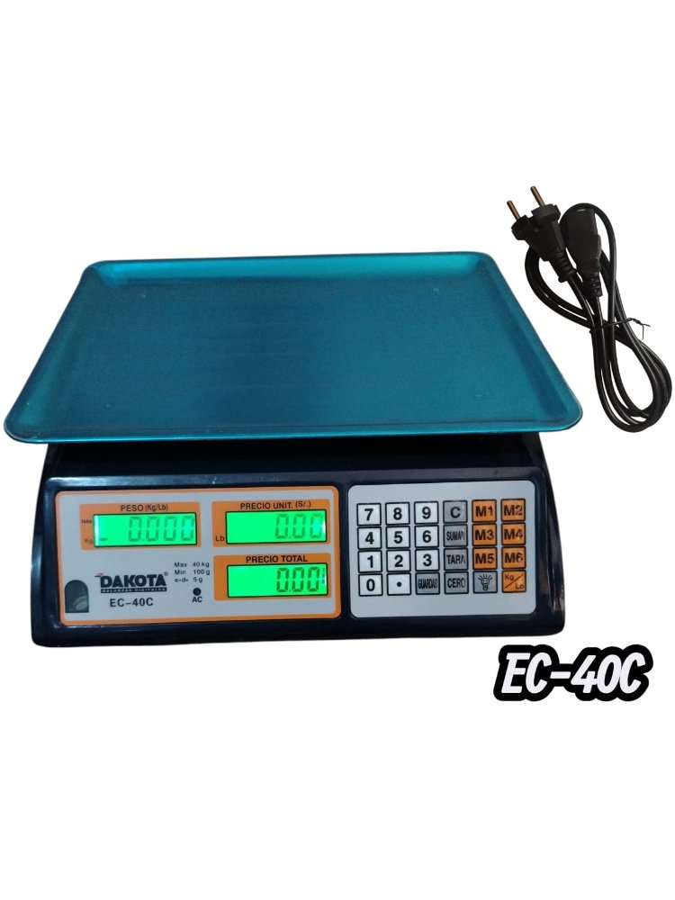 EC-40C DAKOTA 40KG T/ PLASTICO