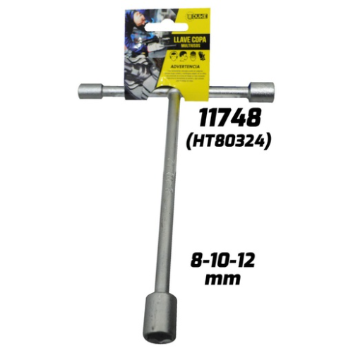 LLAVE COPA EN T X3 UDUKE 8-10-12 MM
