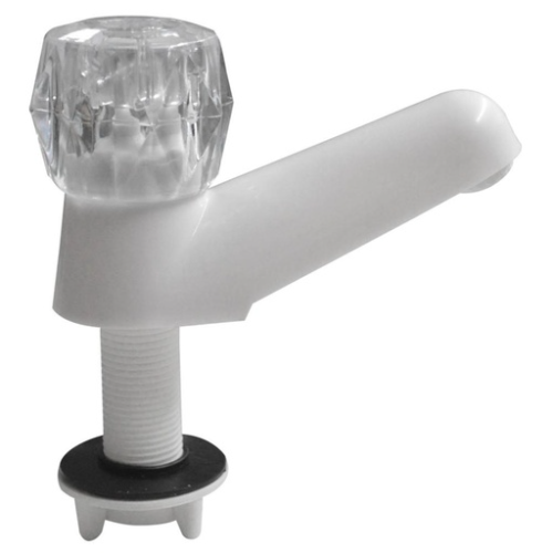 LLAVE LAVAMANOS PLASTICA BLANCA PLASTGRIFOS