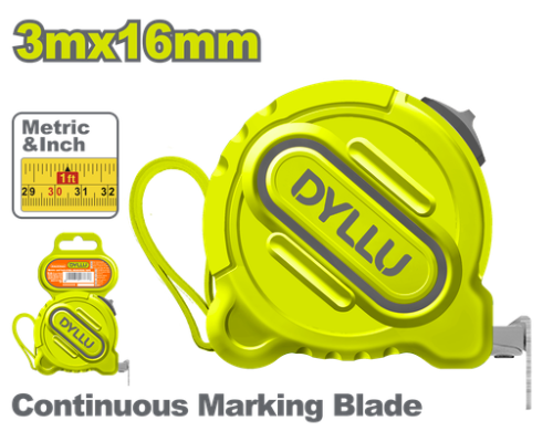 METRO 3 MTS HOJA 16MM DYLLU