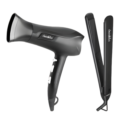 COMBO DE PLANCHA Y SECADOR 120V DECAKILA