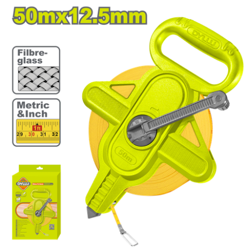DECAMETRO 50MTS FIBRA DE VIDRIO DYLLU