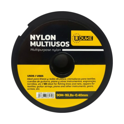 NYLON UDUKE 16 LBS 0.40 (PAQ X 5) (PRECIO X UND) (HT30431)