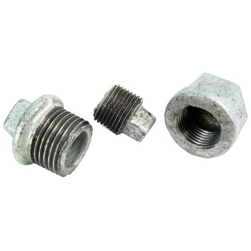 GALVANIZADO TAPON MACHO 3/8 M.P