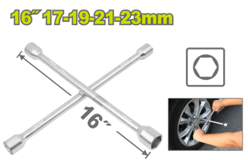 CRUCETA CARRO 16" 17-19-21-23 MM DYLLU
