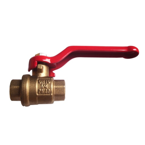 LLAVE BOLA PN40 BRONCE 1/4”