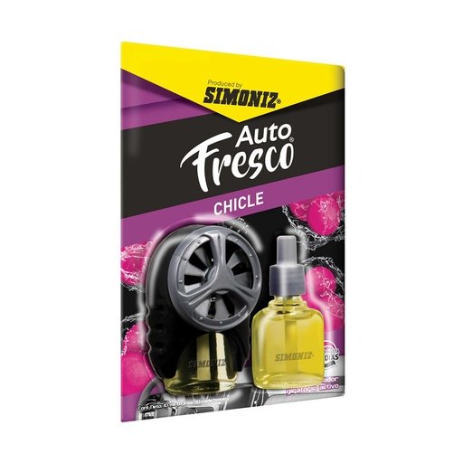 AMBIENTADOR SHICK AIR TECH + REPUESTO CHICLE X 10 ML