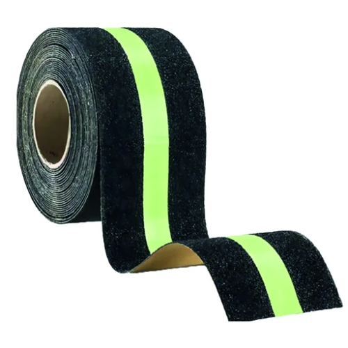 CINTA ADHESIVA ANTIDESLIZANTE 2 X 5 MTS REFLECTIVA NEGRA UDUKE