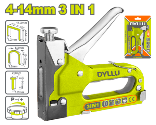 GRAPADORA TAPICERIA 3 EN 1 FUERZA AJUSTABLE (4 - 14 MM) DYLLU
