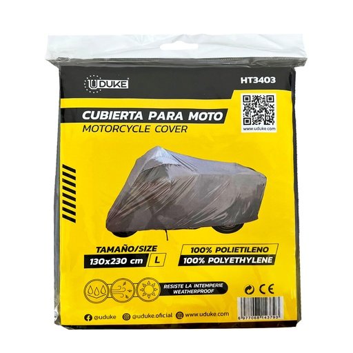 CUBREMOTO MASTER (TALLA L) UDUKE