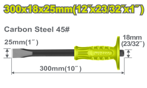 CINCEL PLANO 1" X 10"DYLLU