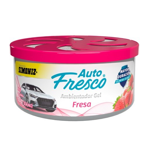 AMBIENTADOR GEL FRESA AUTO FRESCO 70GR SIMONIZ