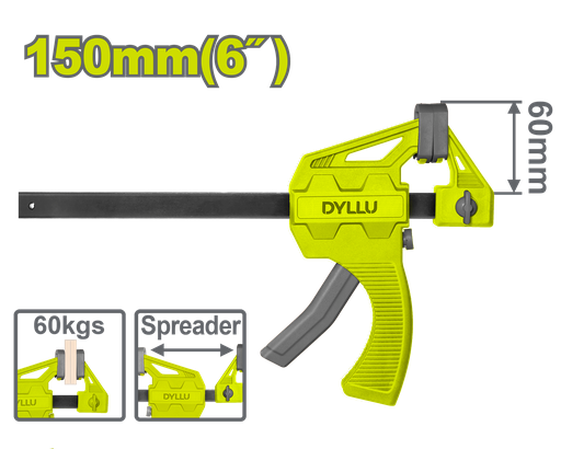 PRENSA SARGENTO DE BARRA 6" DYLLU