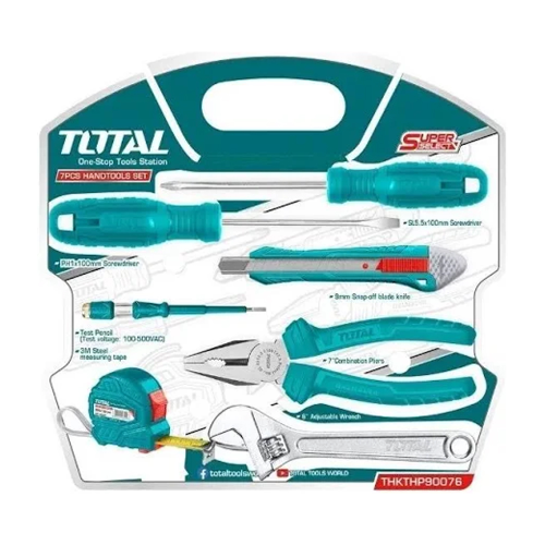 KIT DE HERRAMIENTAS 7PZS TOTAL SUPER SELECT