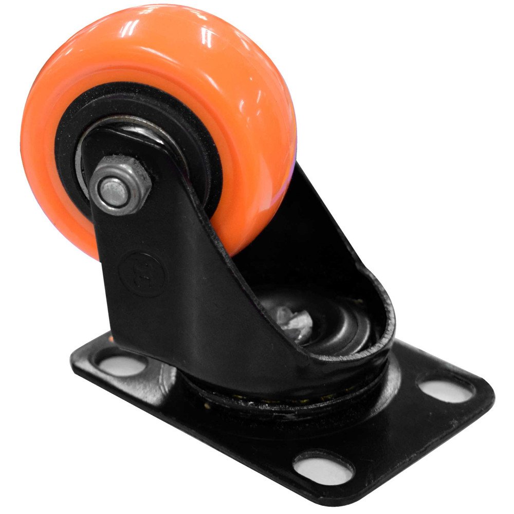 RODACHINES 2 PLANO NARANJA PESA GIRATORIO 50MM 80KG (INDIVIDUAL