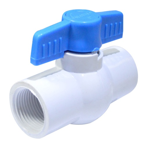 LLAVE BOLA PVC ROSCA 1/2