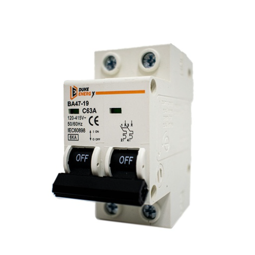 MINI BREAKER DUKE ENERGY 2 POLOS 63A