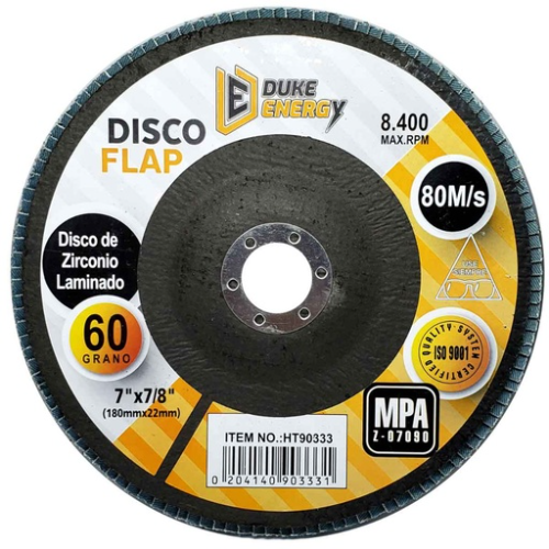 DISCO FLAP UDUKE 4 1/2 GRANO 120 (115MM X 22MM)