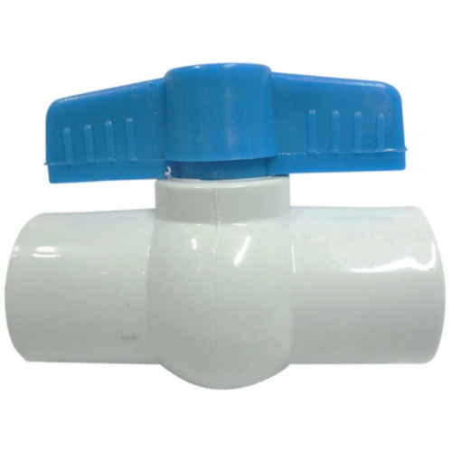 LLAVE BOLA PVC LISA 3/4