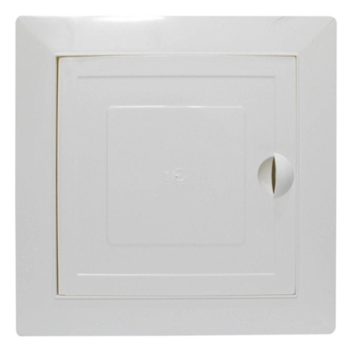TAPA REGISTRO PARED PLASTGRIFOS 15 X 15 BLANCA