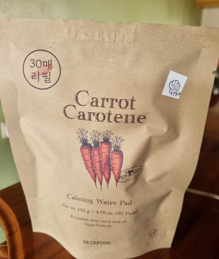 Carrot Carotene Calming Water Pad 30EA (for refill)