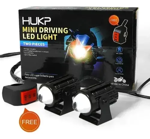 Faro Led Lupaz Ojo de Angel Exploradoras Largo Alcance